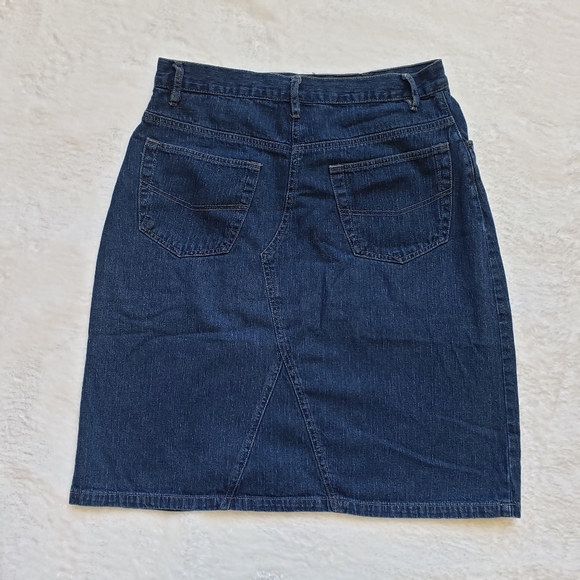 5/$12 Paul Harris Denim Skirt Sz 8 - Picture 8 of 11